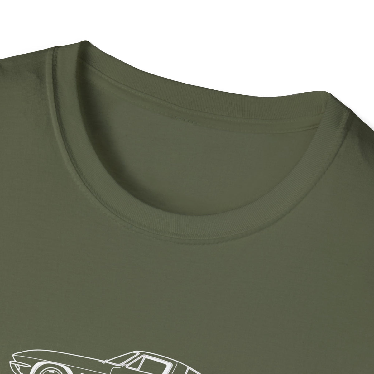 Copy of Classic Corvette Outline T-Shirt — Minimal Sports Car Tee