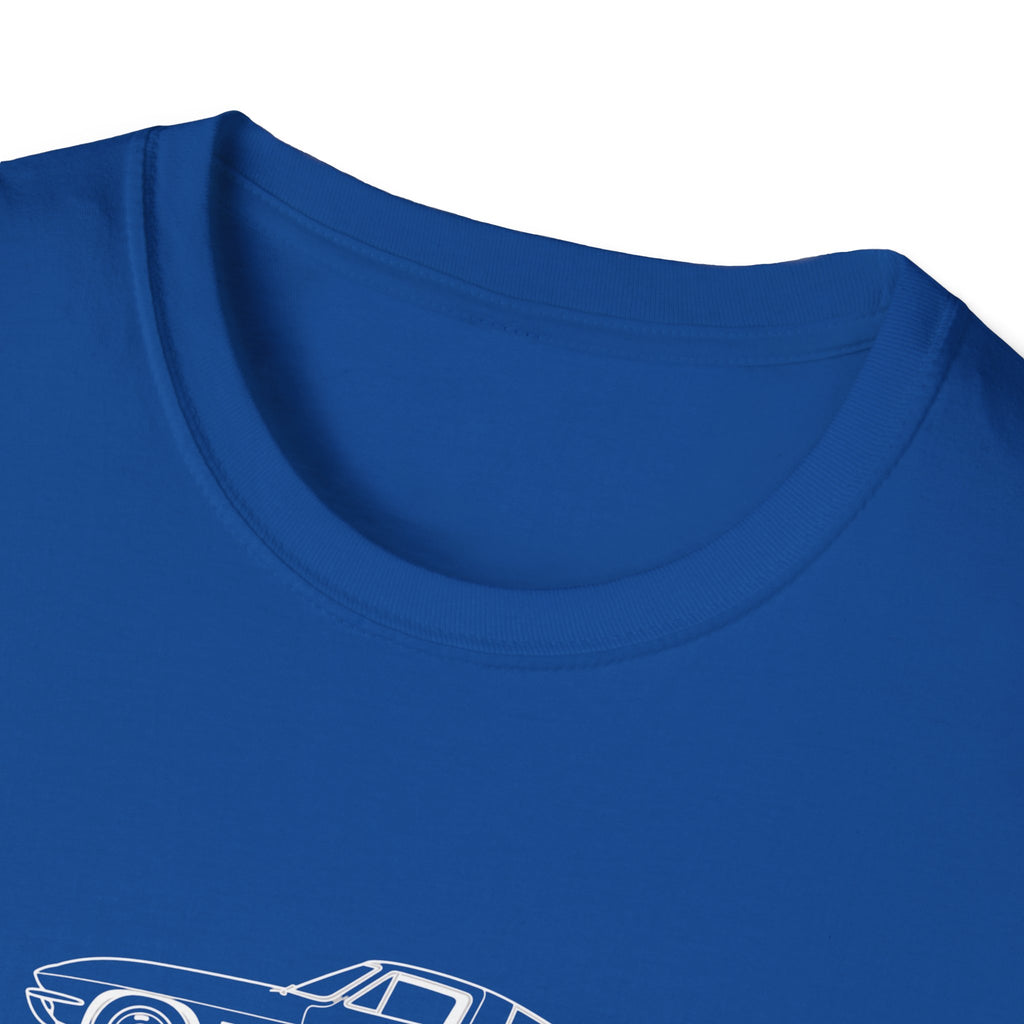 Copy of Classic Corvette Outline T-Shirt — Minimal Sports Car Tee
