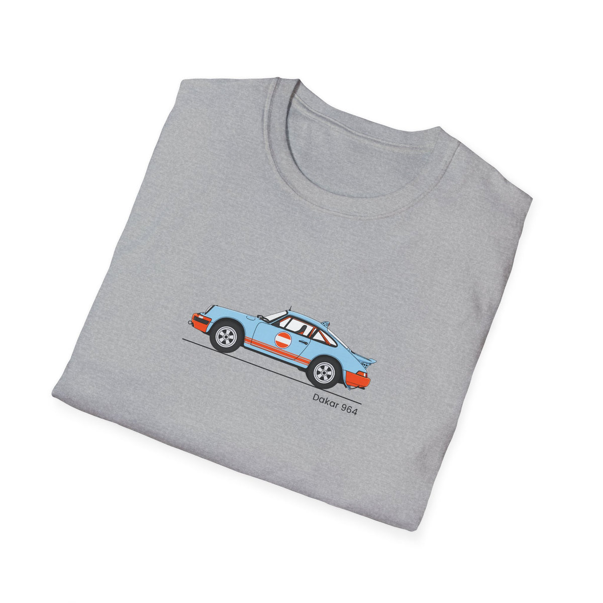 Vintage Rally Car Tee — Retro Racing Sports Car Graphic T-Shirt